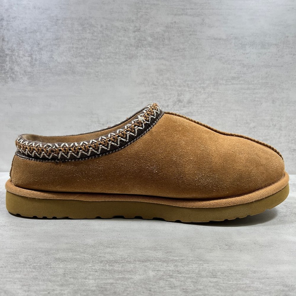 Ugg Tasman Suede Sheepskin Slippers - Men's Size 11 - Picture 2 of 9
